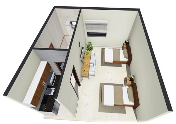2 Pax Room